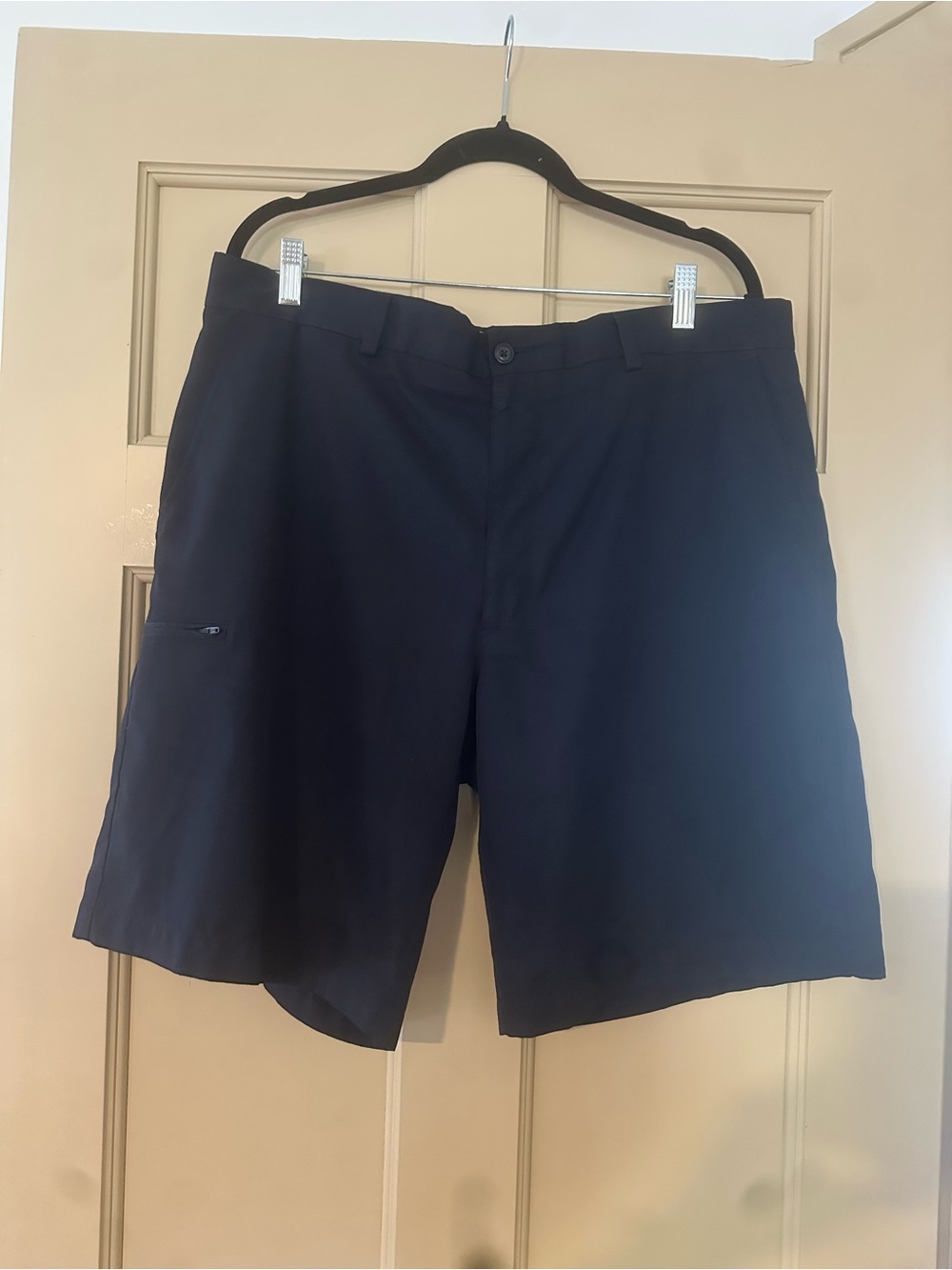 PGA Champions Flat Front Men's Navy Dress Shorts